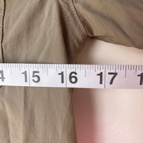 REI Boys Tan Button Up Hiking Shirt 10/12 - Picture 7 of 8